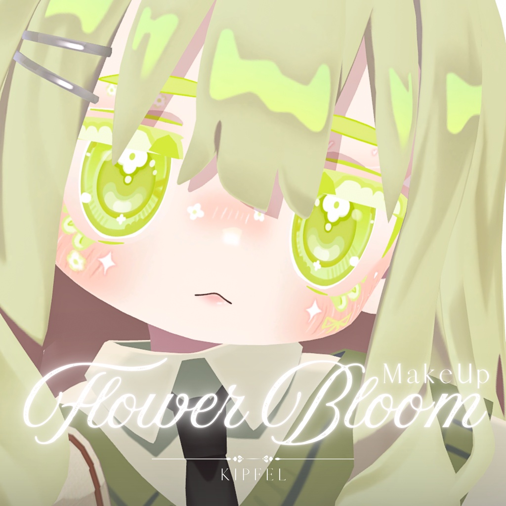 【12avatar対応】Flower Bloom Eye + MakeUp Texture