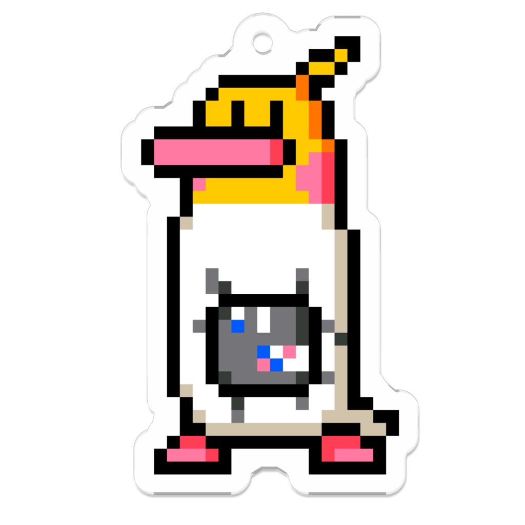 サイボーグのトリ(オカメルチノー)アクリルキーホルダー