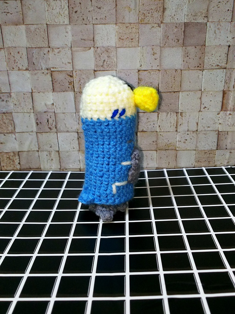 手乗りサイボーグのトリ(セキセイブルー)