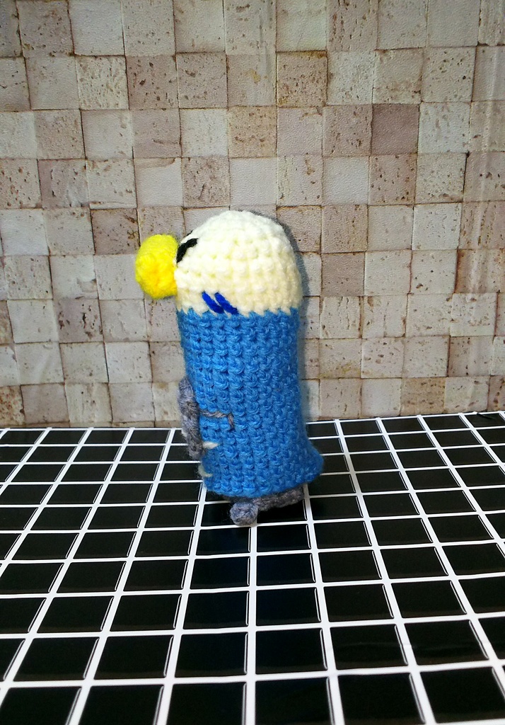 手乗りサイボーグのトリ(セキセイブルー)