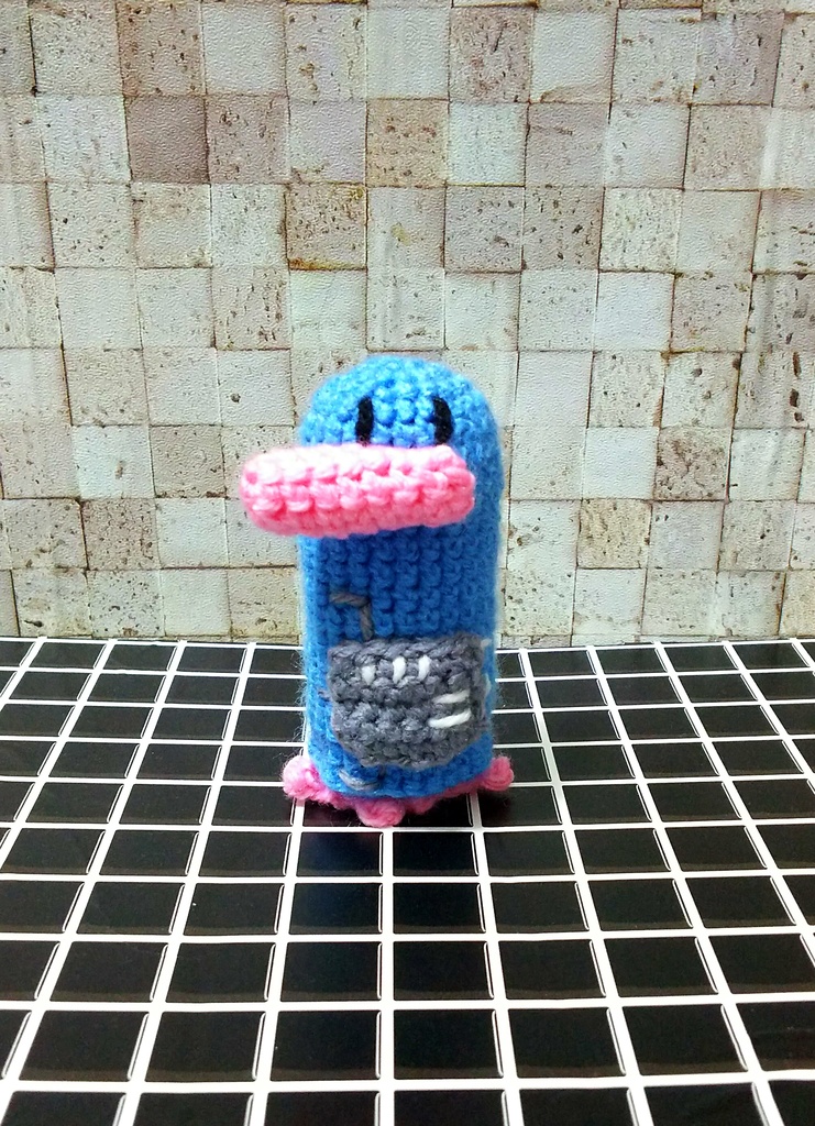 手乗りサイボーグのトリ（ブルー）