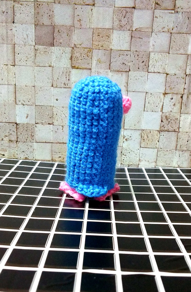 手乗りサイボーグのトリ(ブルー)