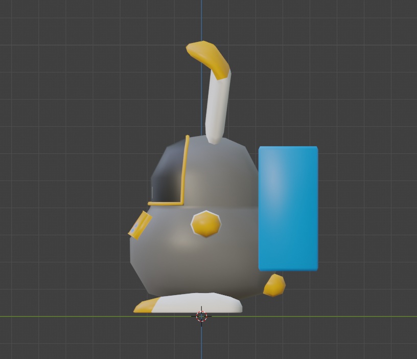 【Quest対応】vrcモデル『三日月うさぎ』【無料】