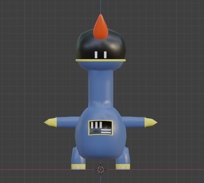 【Quest対応】vrcモデル『スペースダイナソー』【無料】