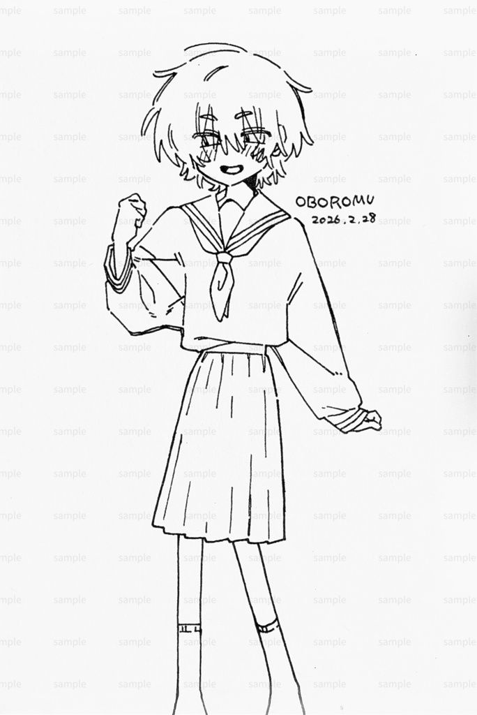 アナログ原画(タタイ1)