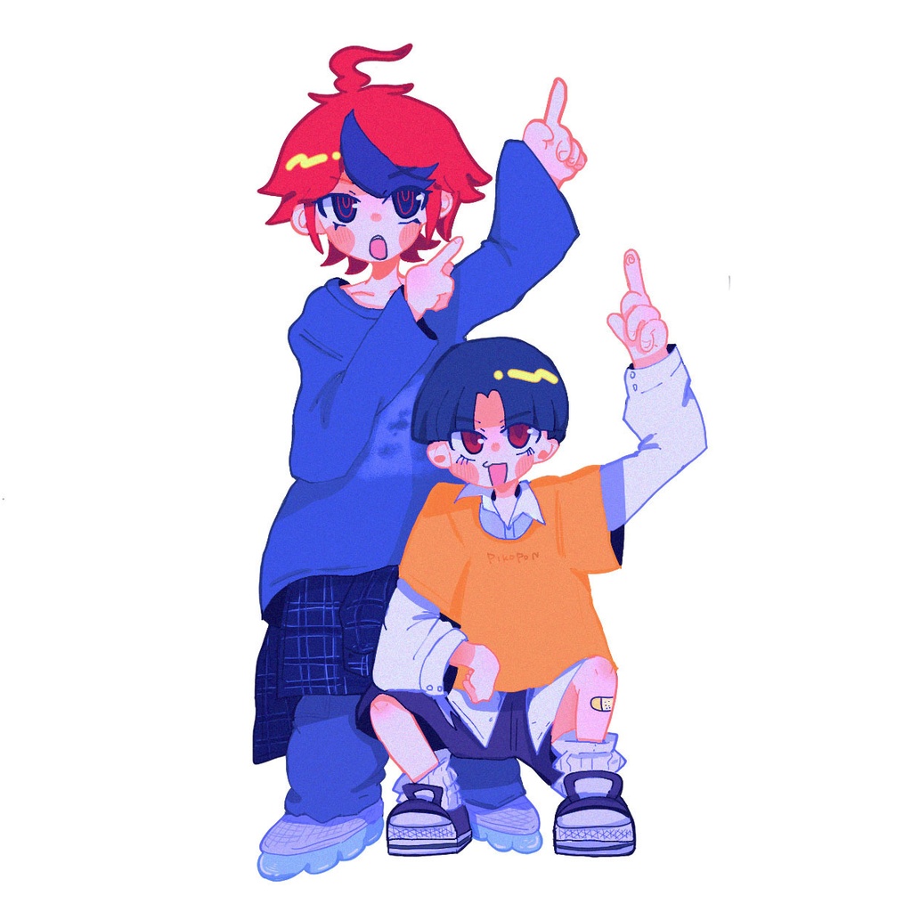 【拓楽】アクリルスタンド/ステッカーセット