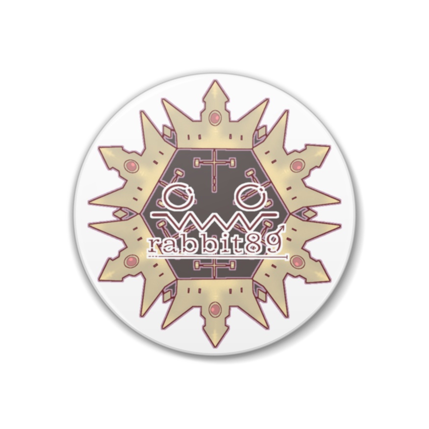 デザイン缶バッジ(るーたんモデル)