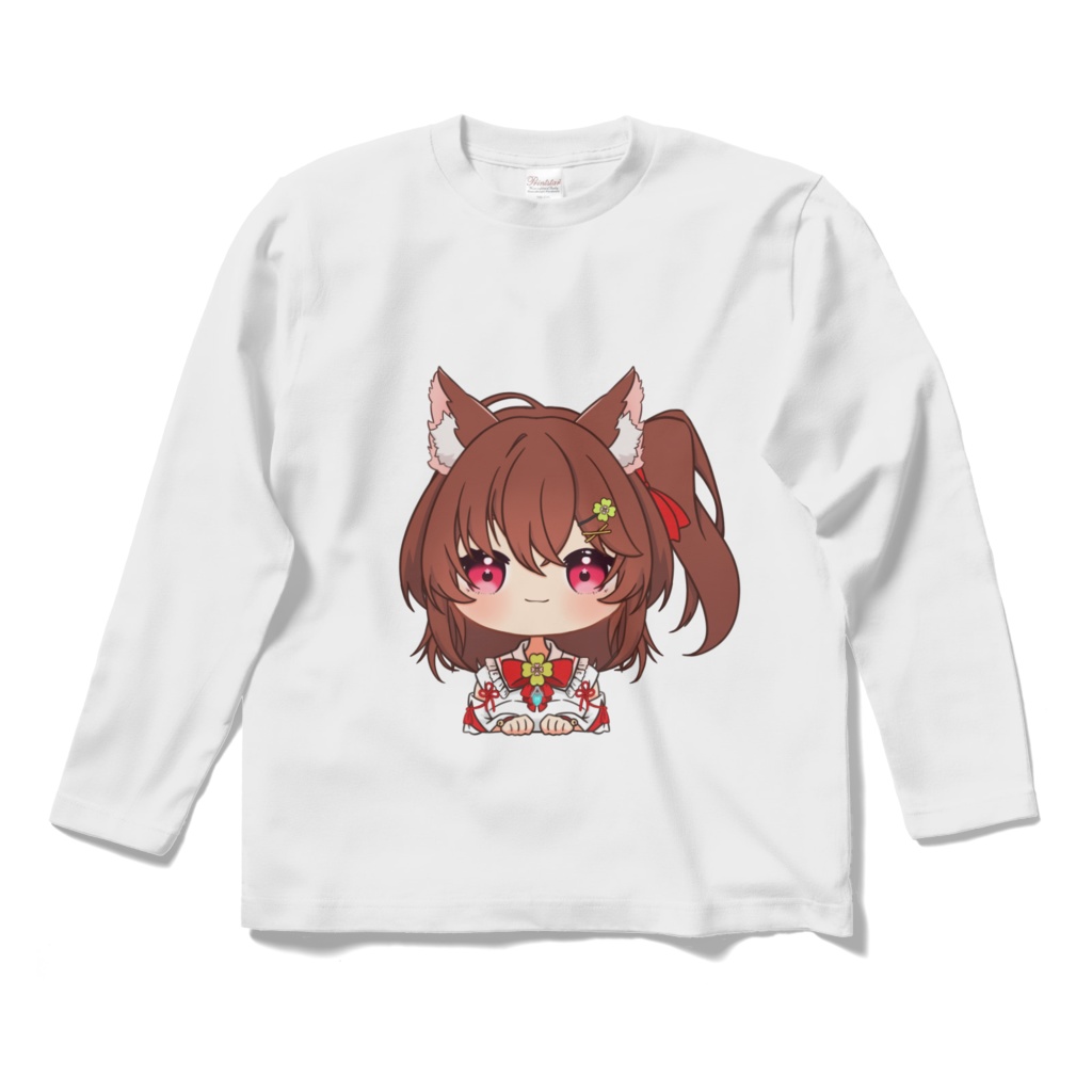 ド根性雨音ロングスリーブTシャツ