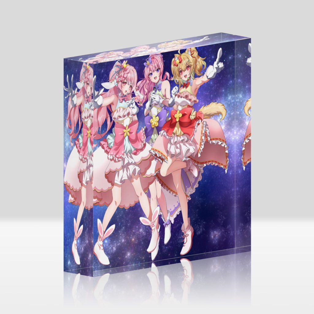 ライオン歌ってみた記念アクリルブロック