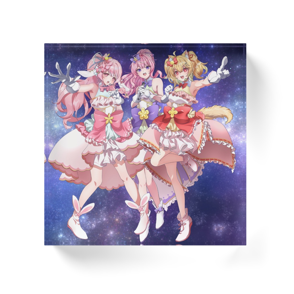 ライオン歌ってみた記念アクリルブロック