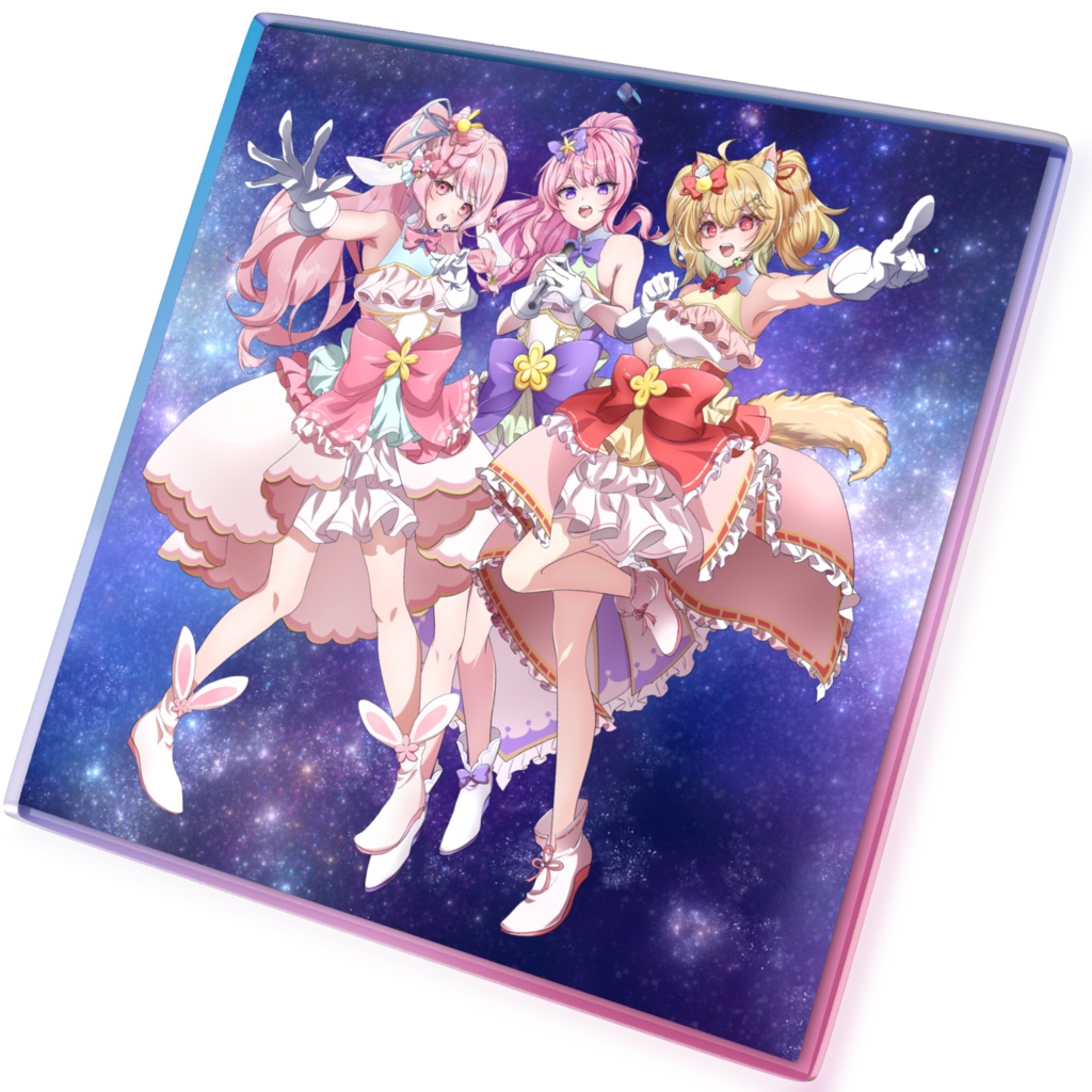 ライオン歌ってみた記念オーロラアクリルキーホルダー