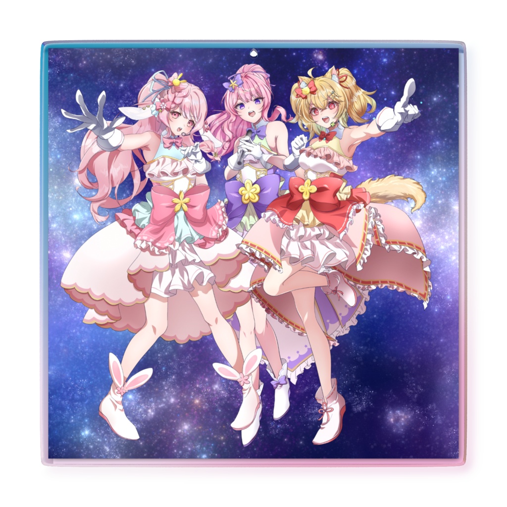 ライオン歌ってみた記念オーロラアクリルキーホルダー