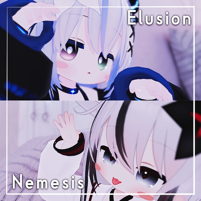 【簡単改変】夜明けの瞳 アイテクスチャ【7アバター対応】