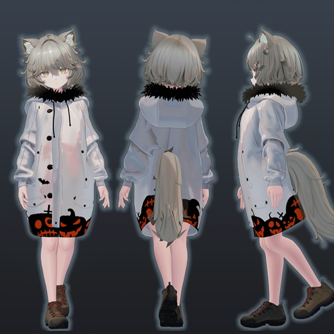 【魅惑の装い】Nemo専用ジャケット改変テクスチャ【ハロウィン】