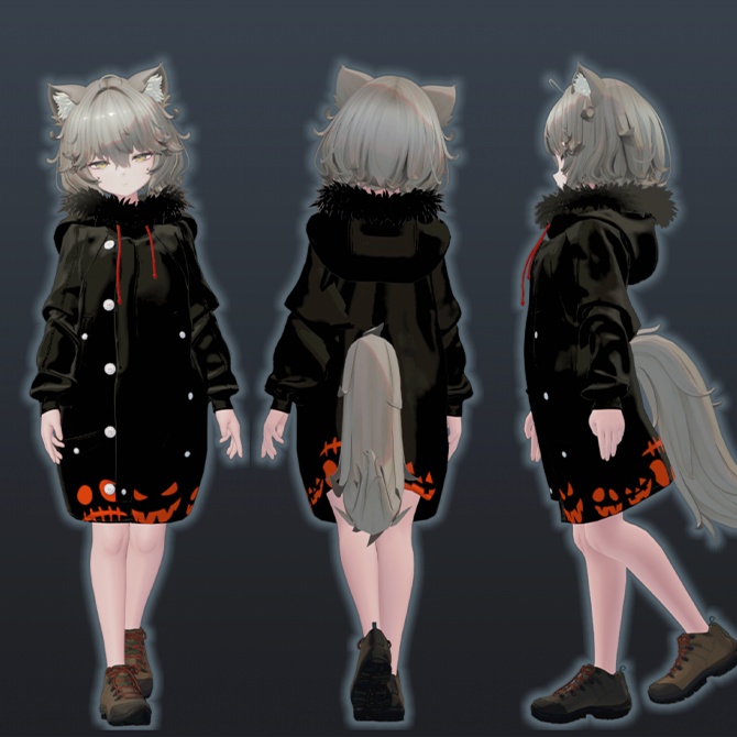 【魅惑の装い】Nemo専用ジャケット改変テクスチャ【ハロウィン】