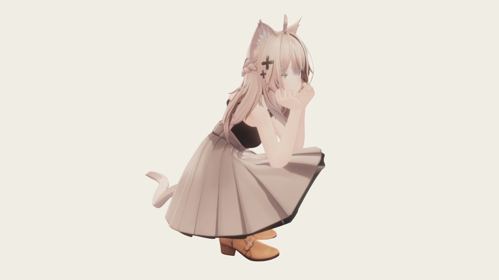 【床に、尻尾の、特等席を】けもりふと【しなの専用】