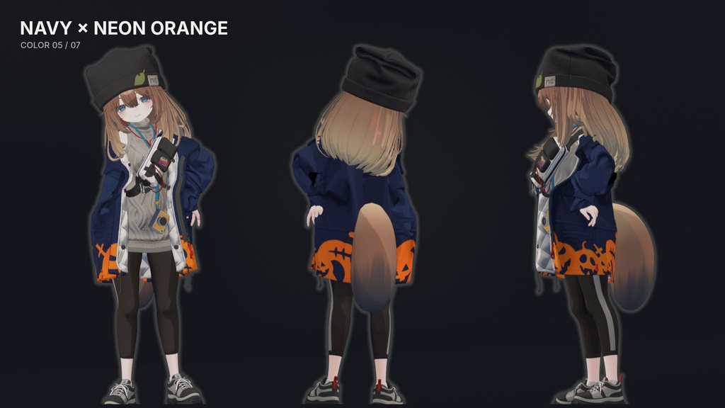 【魅惑の装い】こごみ専用ジャケット改変テクスチャ【ハロウィン】