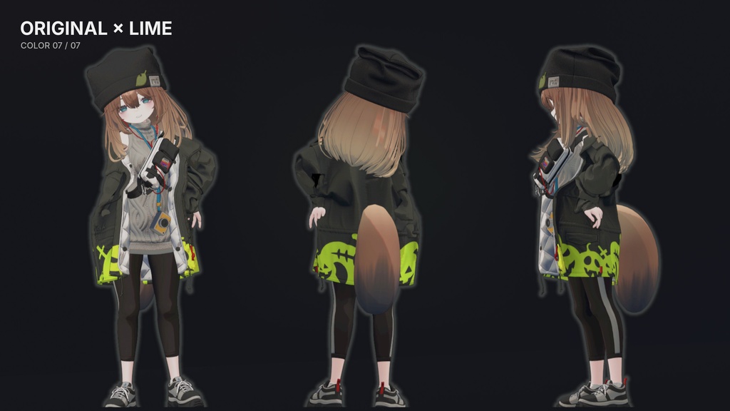 【魅惑の装い】こごみ専用ジャケット改変テクスチャ【ハロウィン】