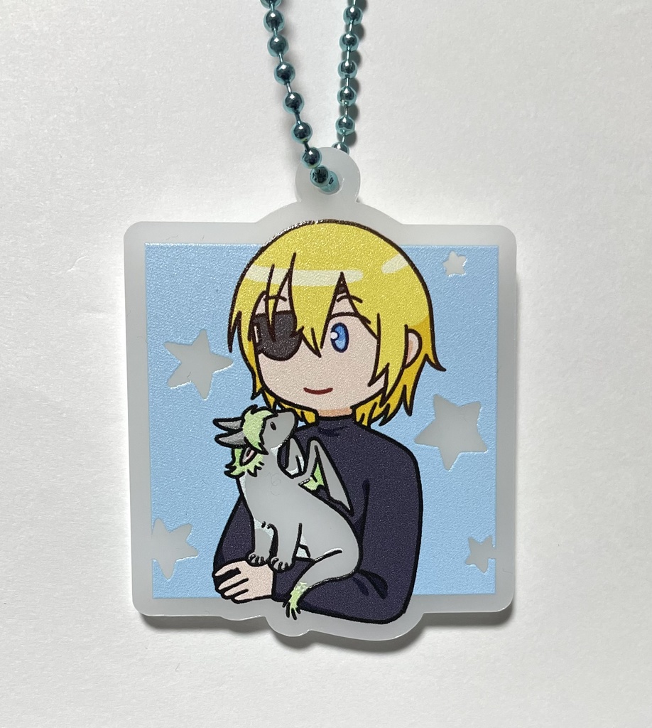 ちびドラゴン先生とディミトリのアクリルキーホルダー