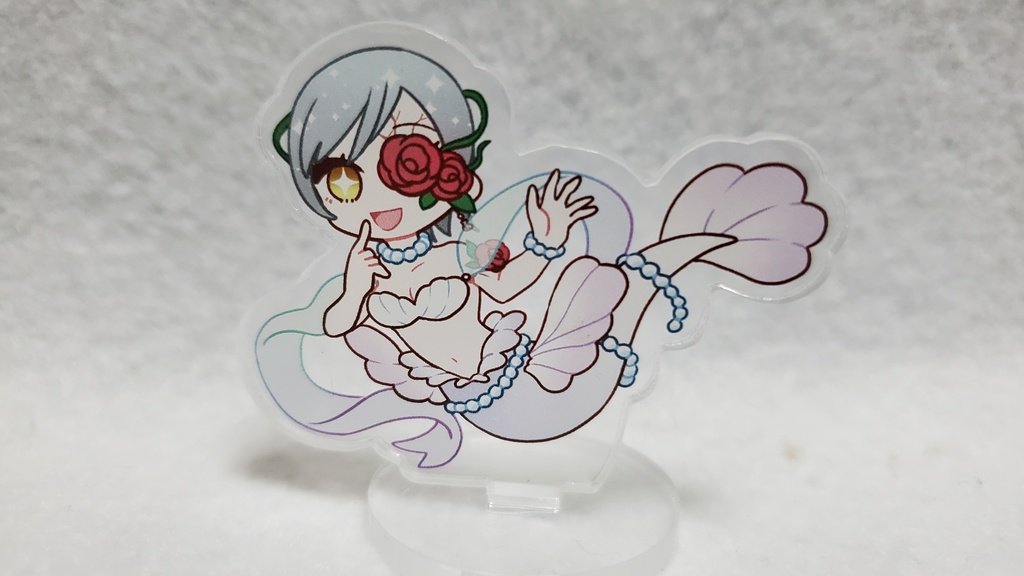 人魚姿アクリルスタンド