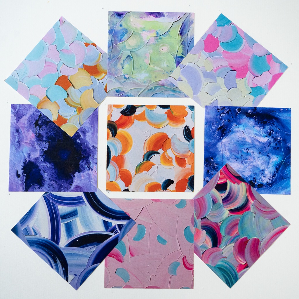 ステッカー9種セットA　6cm×6cm