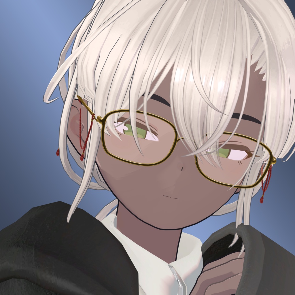 Blue_lanser红结眼镜(glasses)