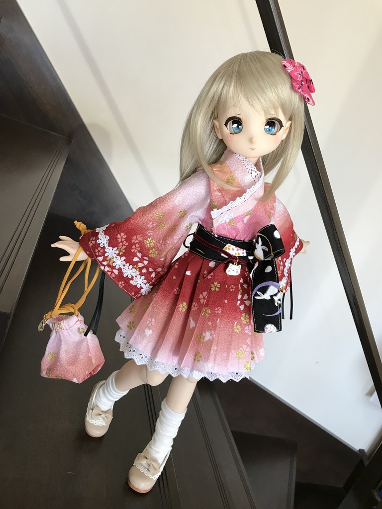 Mdd 和装プリーツワンピース 紅桜 M B M B Booth