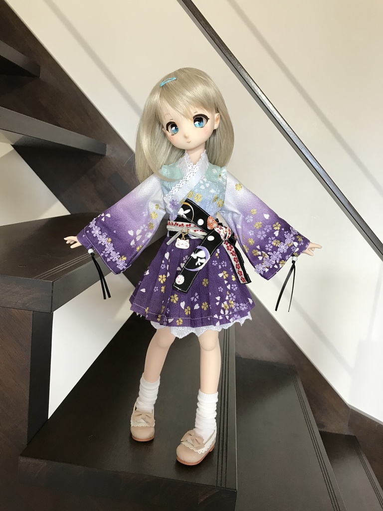 Mdd 和装プリーツワンピース 紫桜 M B M B Booth