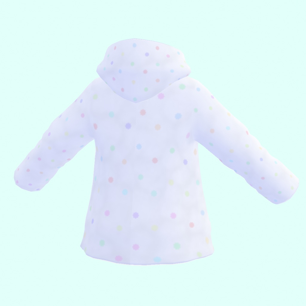 【VRoid】こんぺいとうぱーかー