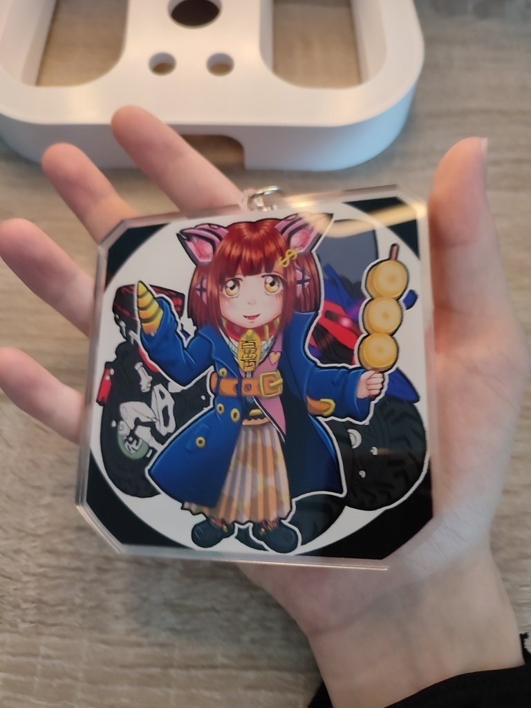 どデカ！大根ゆんツインアクリルキーホルダー