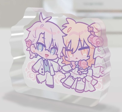 ファイモスラブラブアクリルブロック