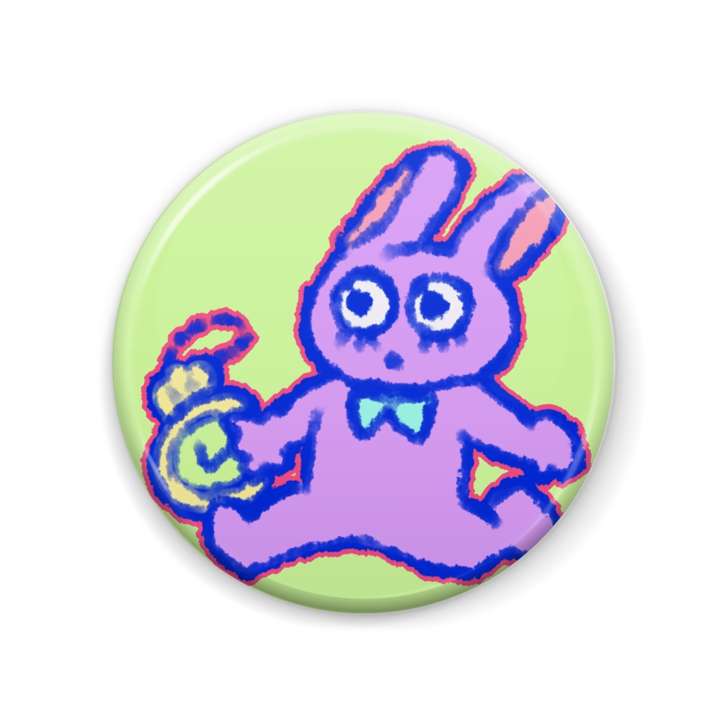 いそげ!うさぎさん!缶バッジ