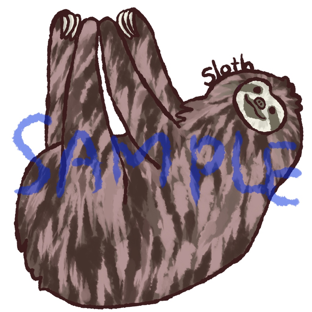 ミユビナマケモノじっぷぱーかー