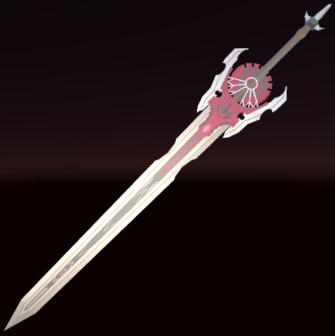 【VRC/Unity3Dモデル】sword002