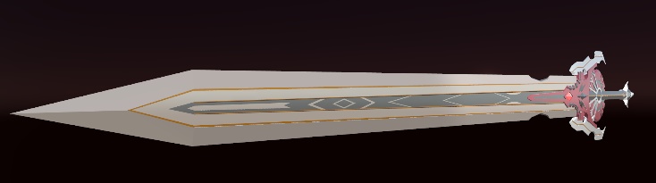 【VRC/Unity3Dモデル】sword002