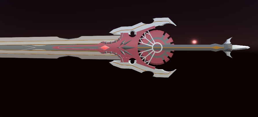 【VRC/Unity3Dモデル】sword002