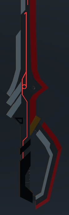 【VRC/Unity3Dモデル】Sword003