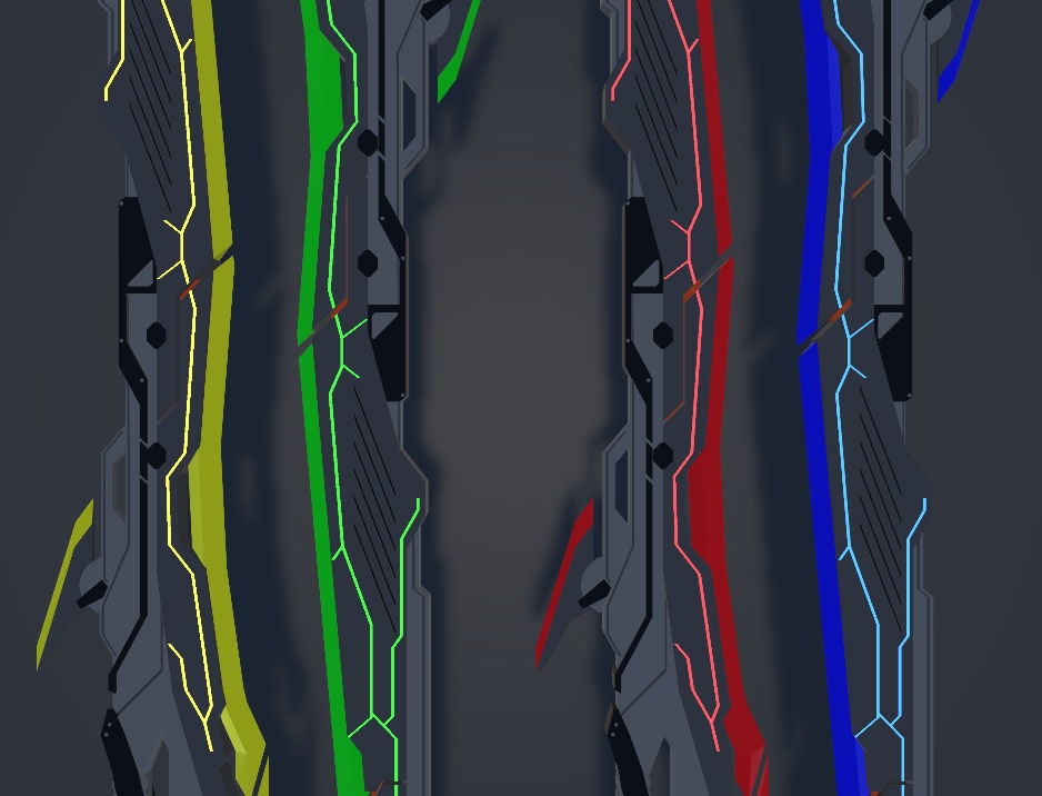 【VRC/Unity3Dモデル】Sword004