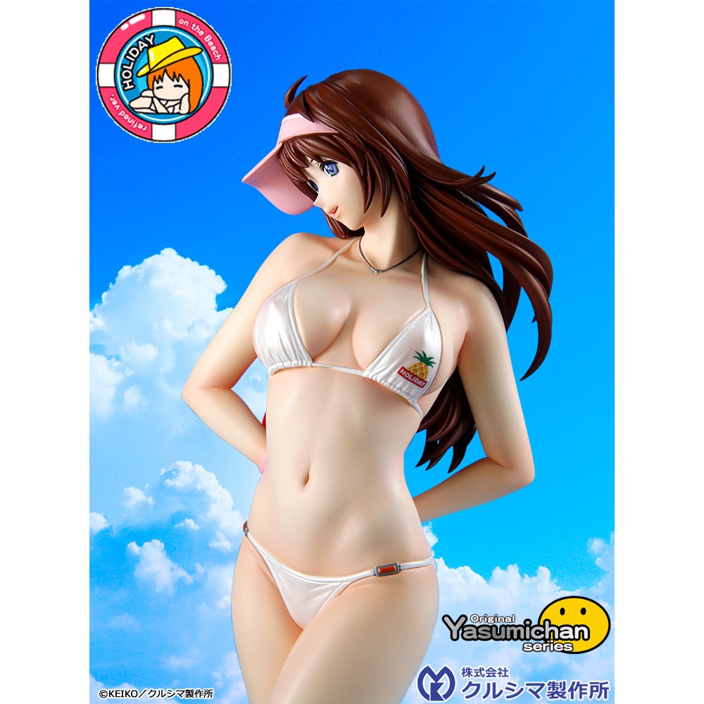 【数量限定販売・レジンキャストキット】 No.222 1/5.5スケール ホリディ オン・ザ・ビーチ ~リファインドver.~ オリジナルやすみちゃんシリーズ