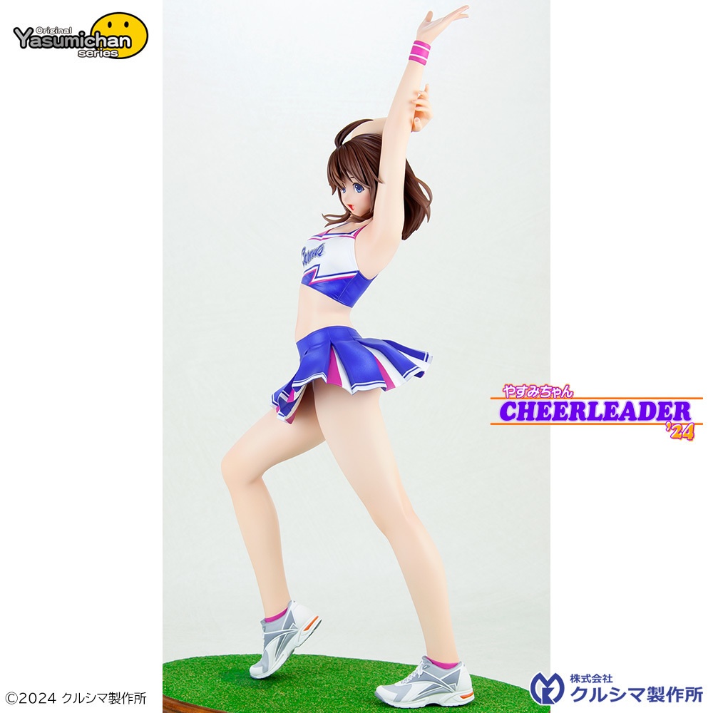 【9月20日発売・レジンキャストキット】1/5.5スケール やすみちゃんチアリーダー’24 original やすみ ちゃんシリーズ
