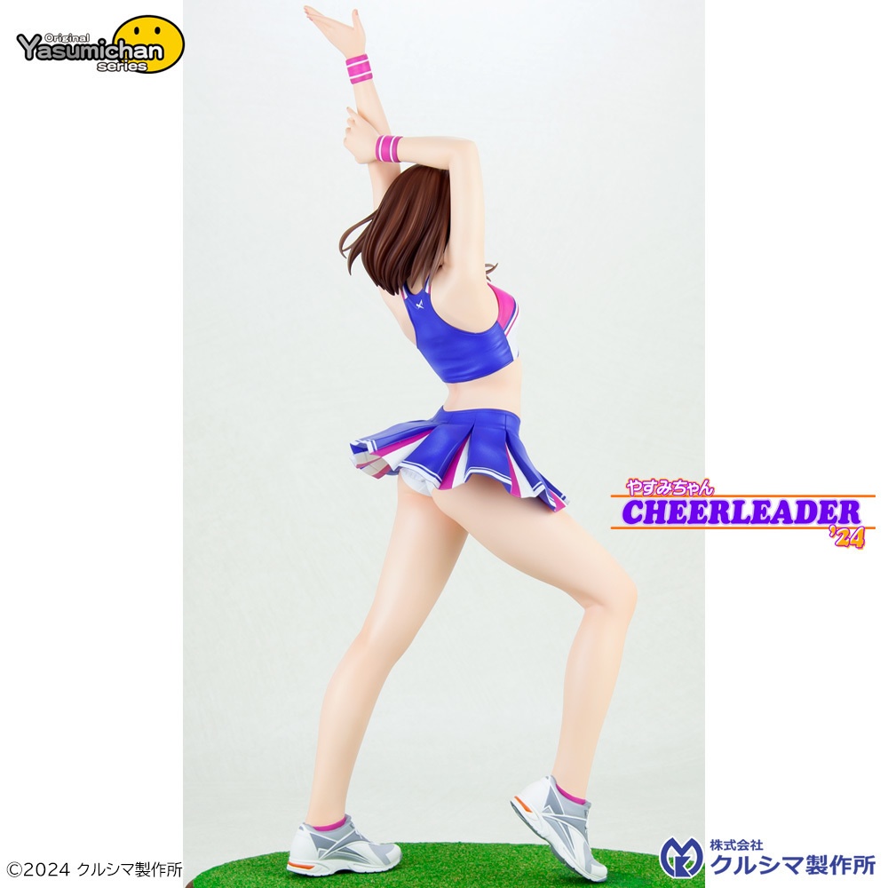 【9月20日発売・レジンキャストキット】1/5.5スケール やすみちゃんチアリーダー’24 original やすみ ちゃんシリーズ