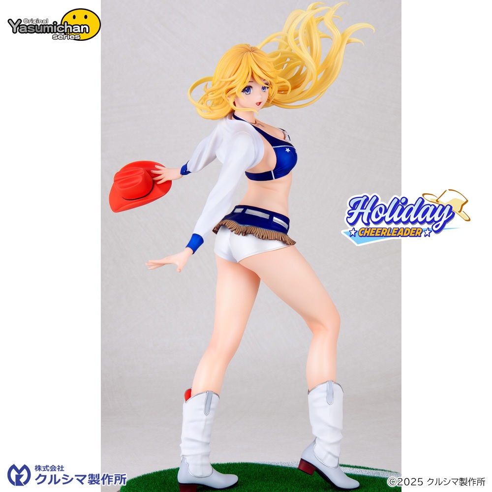 【6月20日発売・レジンキャストキット】1/7スケール ホリディ(チアリーダー) original やすみちゃんシリーズ
