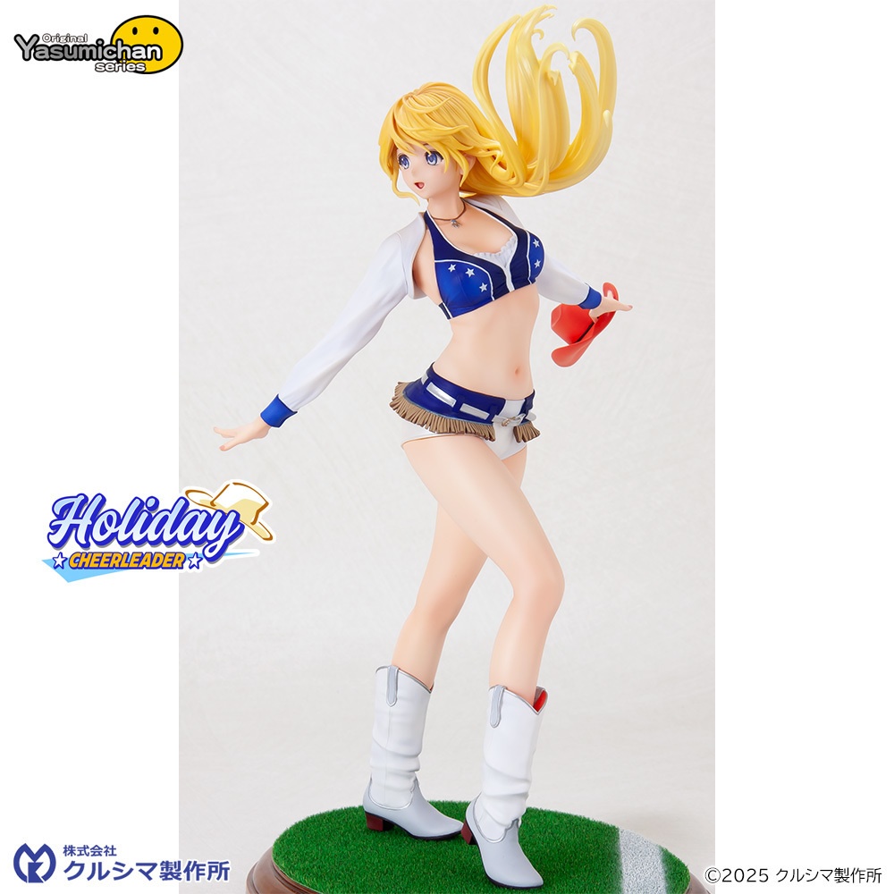 【6月20日発売・レジンキャストキット】1/7スケール ホリディ(チアリーダー) original やすみちゃんシリーズ