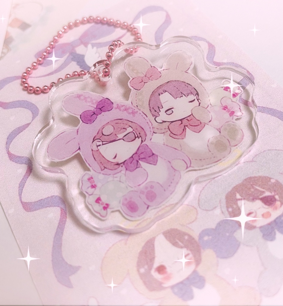 うさぬいりばはんアクキー