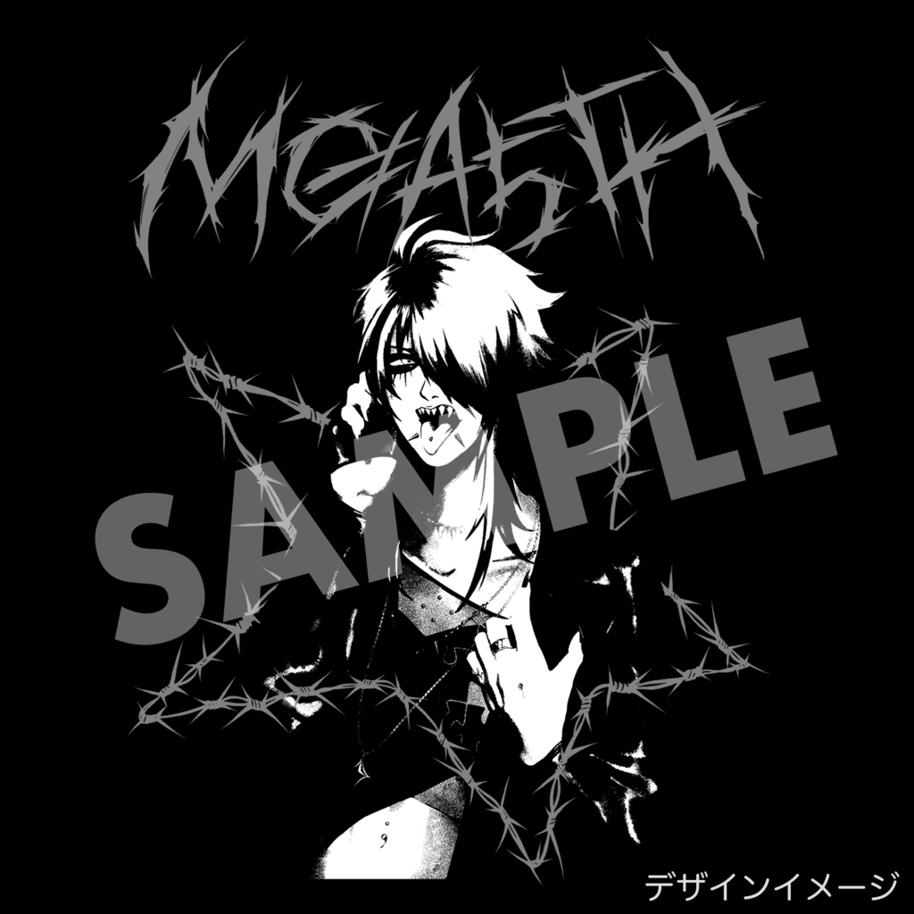【受注生産】MGA5TH ライブ風Tシャツ(半袖)