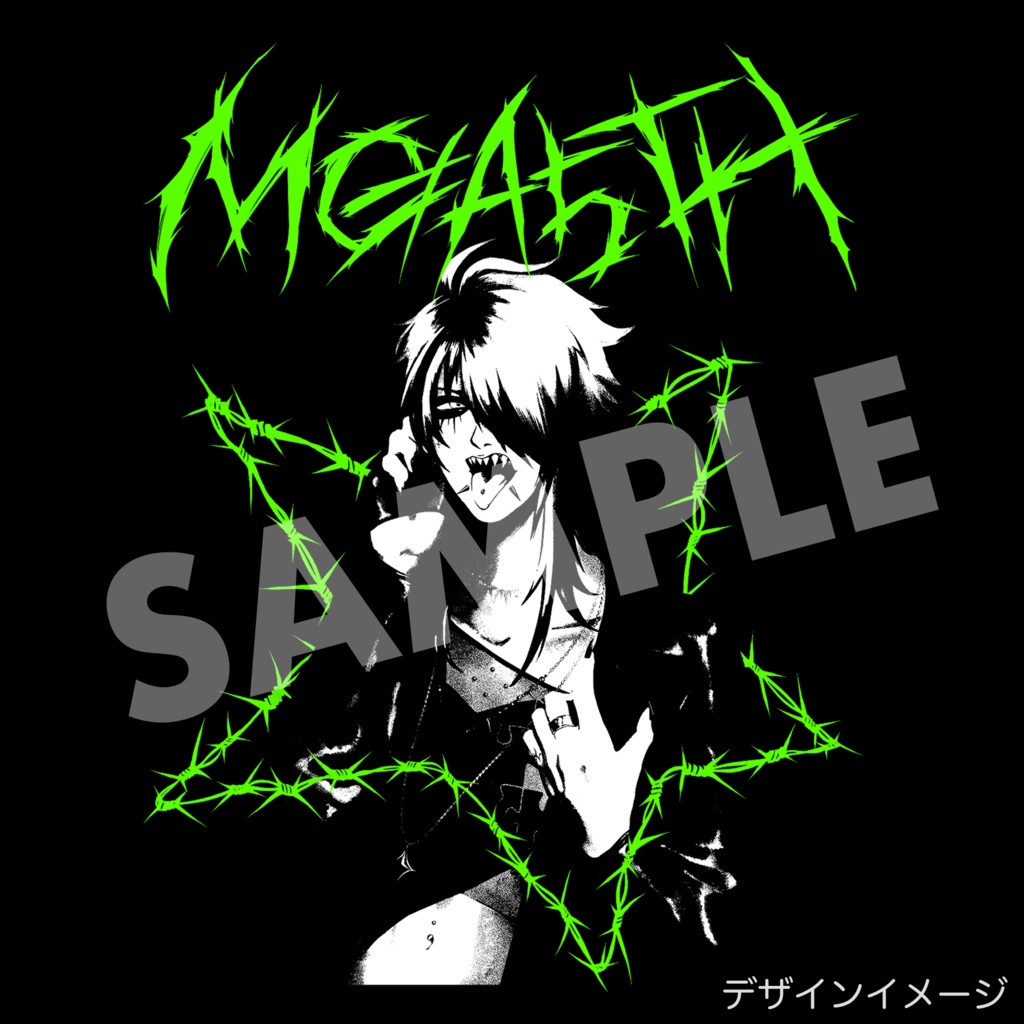 【受注生産】MGA5TH ライブ風Tシャツ(半袖)