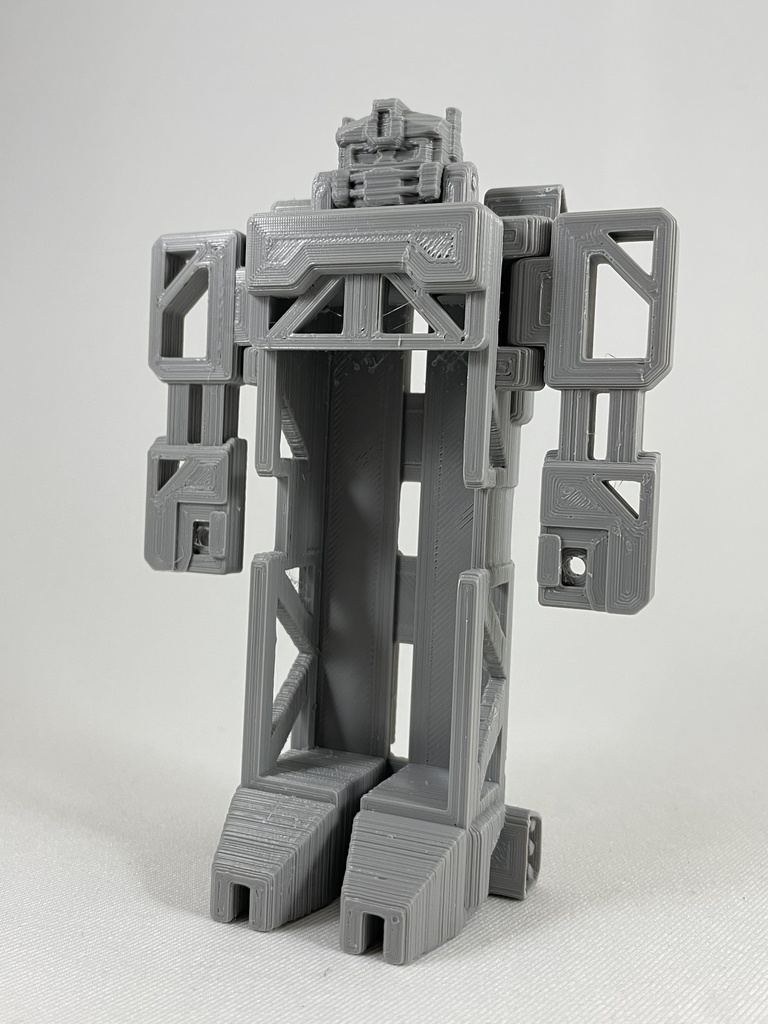 【3Dプリント用】積載変形ロボ ゾーンキャリアーV1