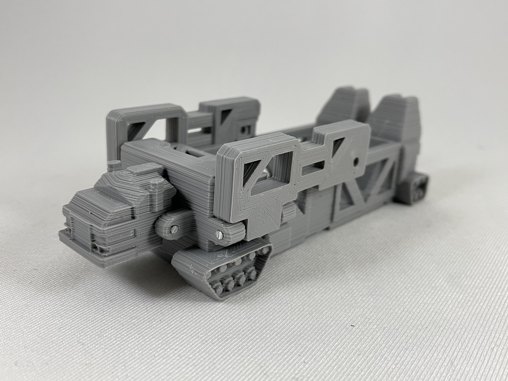 【3Dプリント用】積載変形ロボ ゾーンキャリアーV1