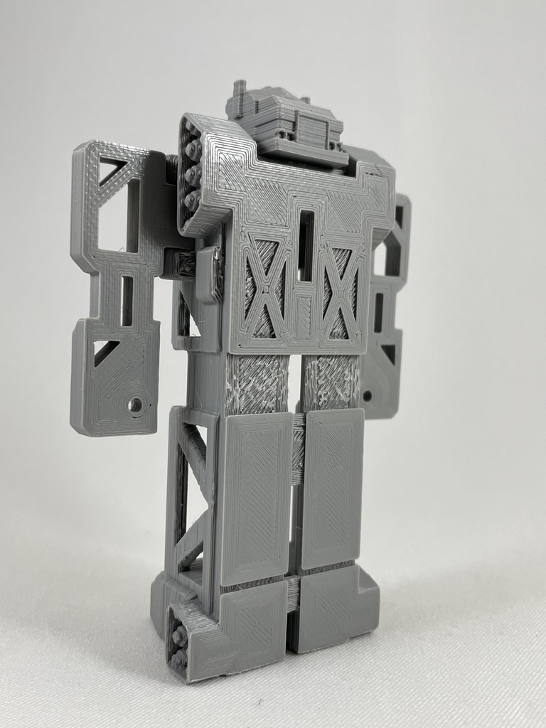 【3Dプリント用】積載変形ロボ ゾーンキャリアーV1