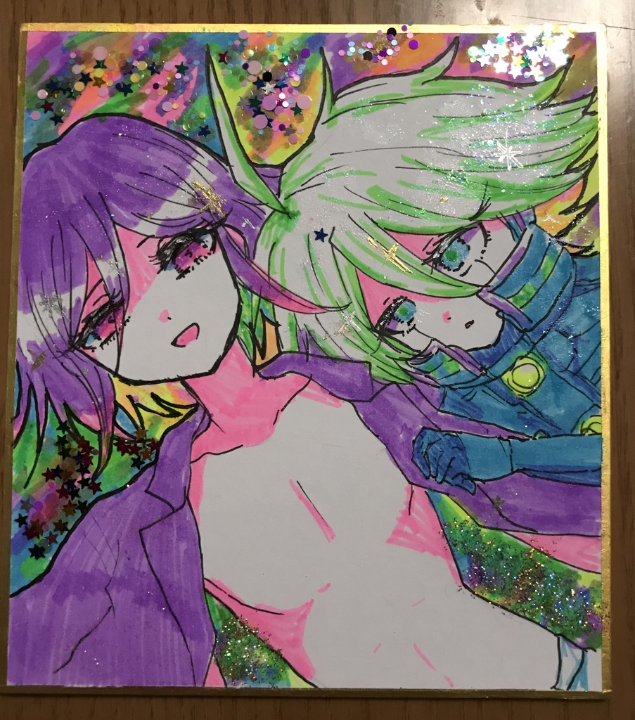 王キボミニ色紙